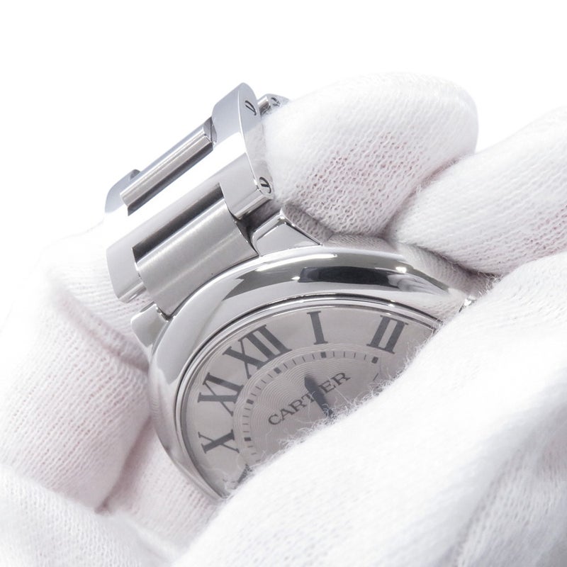 カルティエ バロンブルー ドゥ カルティエ MM W6920046 Cartier 腕時計 シルバー文字盤