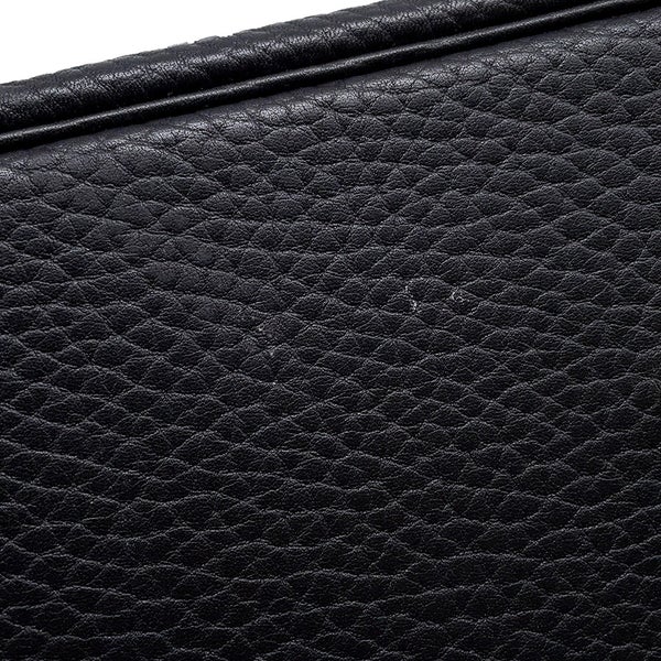 エルメス ハンドバッグ ボリード31 ブラック/シルバー金具 フィヨルド □L刻印 ２wayショルダー 黒