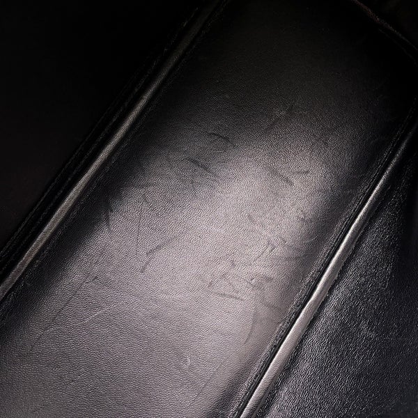 エルメス ハンドバッグ ボリード31 ブラック/シルバー金具 フィヨルド □L刻印 ２wayショルダー 黒