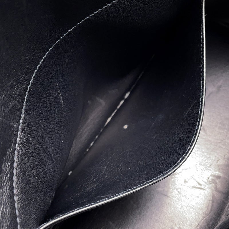 エルメス ハンドバッグ ボリード31 ブラック/シルバー金具 フィヨルド □L刻印 ２wayショルダー 黒