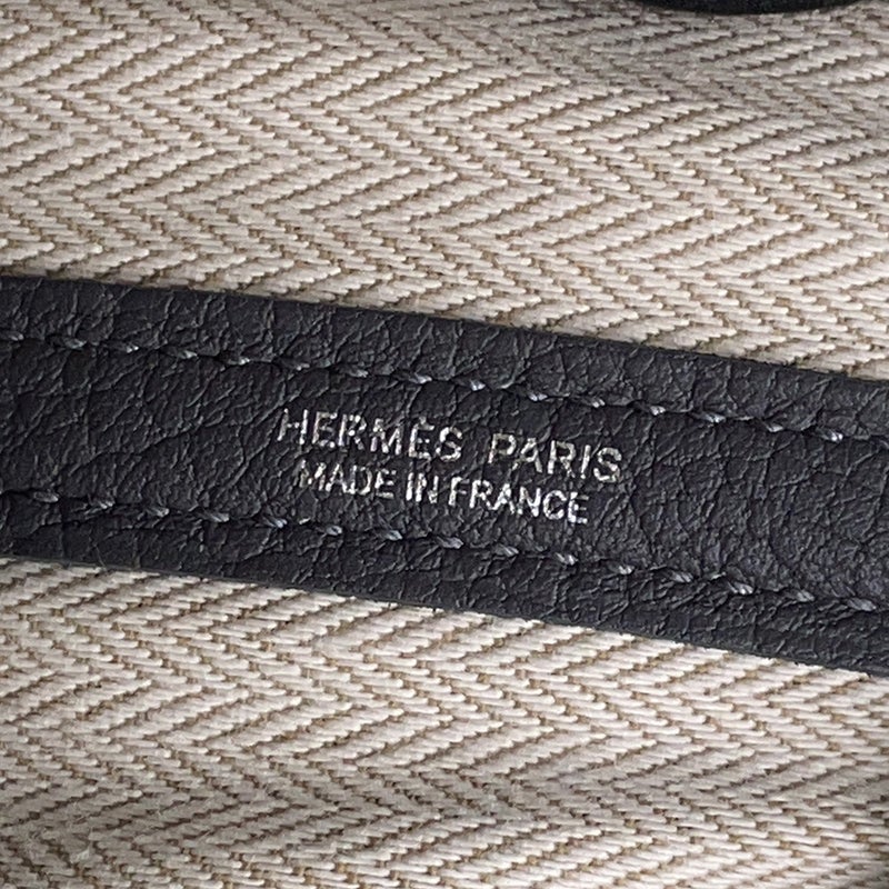 エルメス トートバッグ ガーデンパーティPM グリメイヤー/シルバー金具 ネゴンダ K刻印