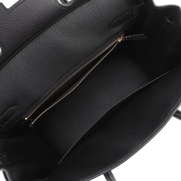 エルメス バーキン30 ブラック/ゴールド金具 トゴ K刻印 HERMES Birkin ハンドバッグ 黒