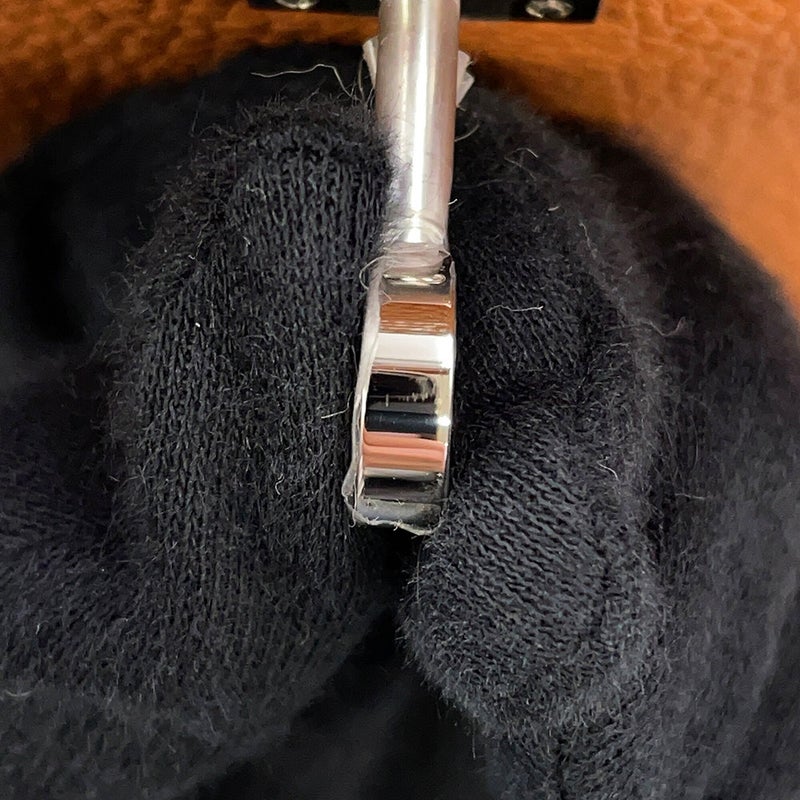 エルメス バーキン25 ゴールド/シルバー金具 トゴ G刻印 HERMES Birkin ハンドバッグ