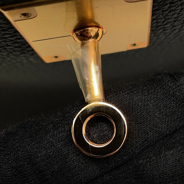 エルメス バーキン30 タッチ ブラック/ピンクゴールド金具 トゴ/ニロティカスシャイン Y刻印 HERMES Birkin ハンドバッグ