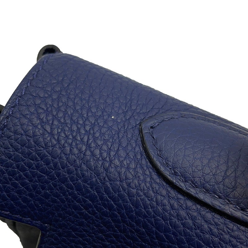エルメス ハンドバッグ ケリー35 内縫い ブルーネイビー/ゴールド金具 トゴ B刻印 HERMES Kelly 2wayバッグ