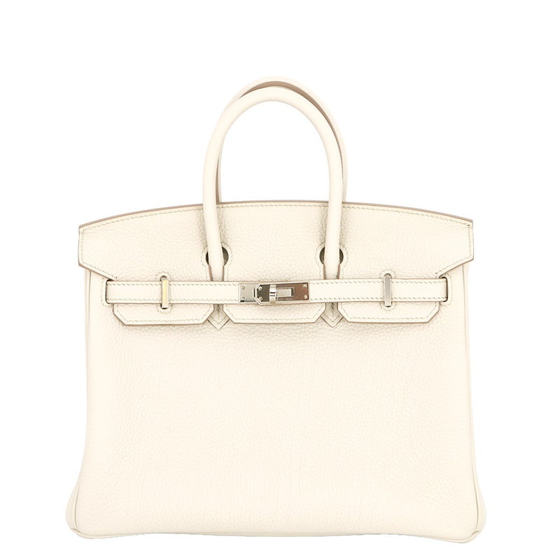 エルメス バーキン25 ベトン/シルバー金具 トゴ C刻印 HERMES Birkin ハンドバッグ