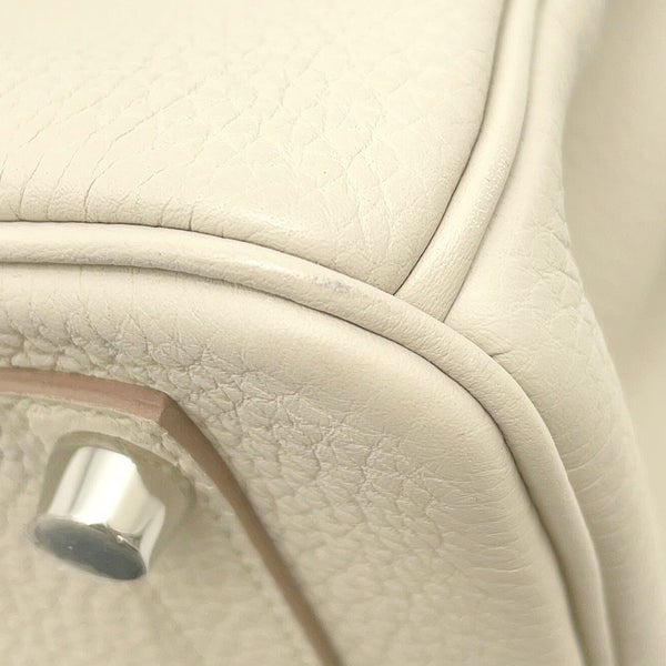 エルメス バーキン25 ベトン/シルバー金具 トゴ C刻印 HERMES Birkin ハンドバッグ