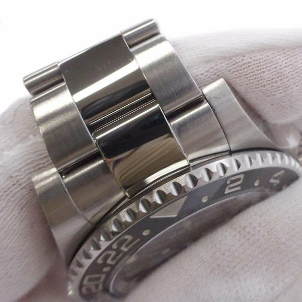 ロレックス GMTマスター2 デイト ランダムシリアル ルーレット 116710LN ROLEX 腕時計 黒文字盤