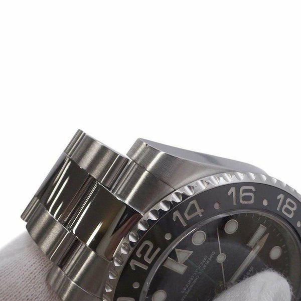 ロレックス GMTマスター2 デイト ランダムシリアル ルーレット 116710LN ROLEX 腕時計 黒文字盤