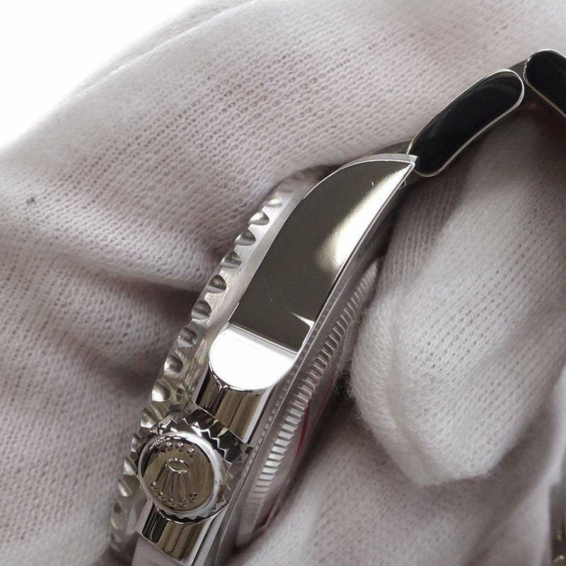 ロレックス GMTマスター2 デイト ランダムシリアル ルーレット 116710LN ROLEX 腕時計 黒文字盤