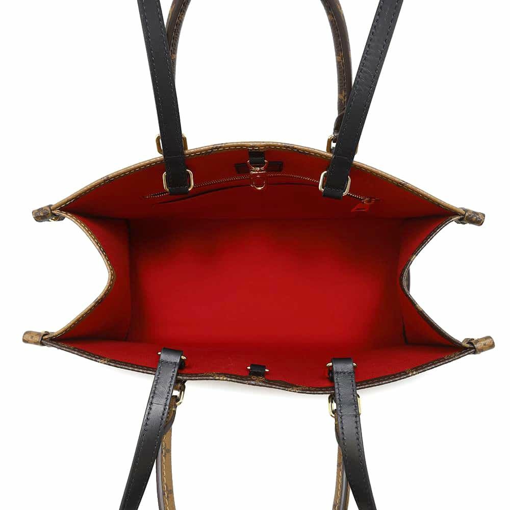 【中古】LOUIS VUITTON ルイ ヴィトン オンザゴーMM ジャイアント モノグラム リバース M45321トートバッグ 2WAY ハンドバッグ ショルダーバッグ ビジネス レディース メンズ 【ブランドギャラリー東心斎橋店】 LOUIS VUITTON】ルイヴィトン『モノグラム ジャイアント オンザゴーMM