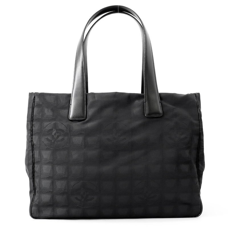 シャネル トートバッグ ニュートラベルライン トートMM ナイロン  A15991 CHANEL バッグ 黒