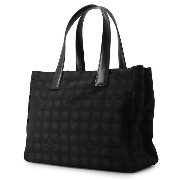 シャネル トートバッグ ニュートラベルライン トートMM ナイロン  A15991 CHANEL バッグ 黒