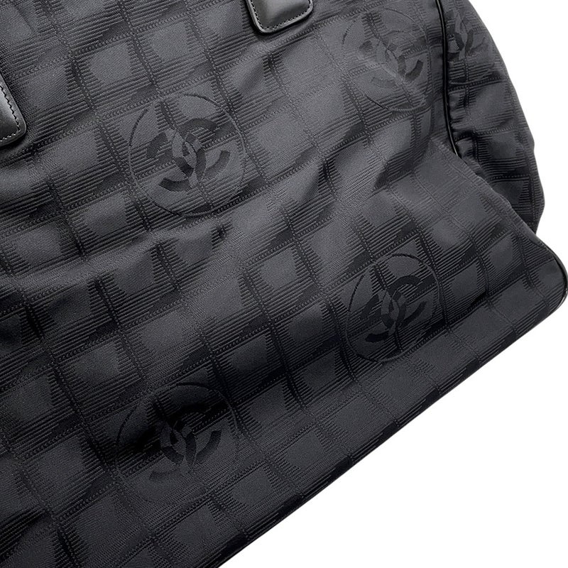 シャネル トートバッグ ニュートラベルライン トートMM ナイロン  A15991 CHANEL バッグ 黒