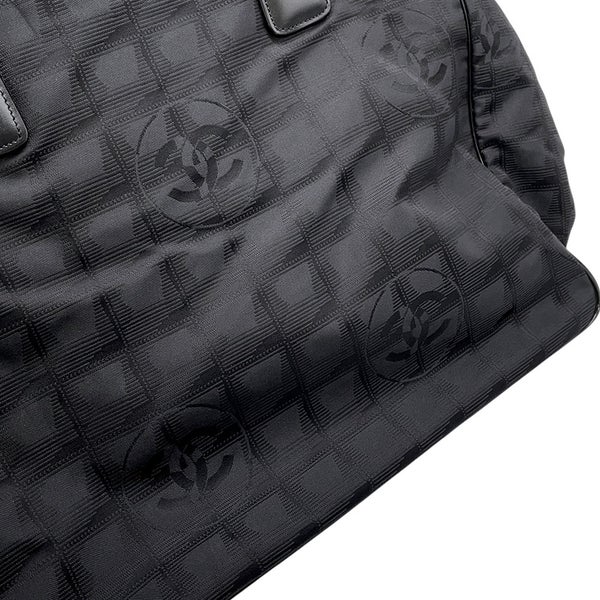 シャネル トートバッグ ニュートラベルライン トートMM ナイロン  A15991 CHANEL バッグ 黒