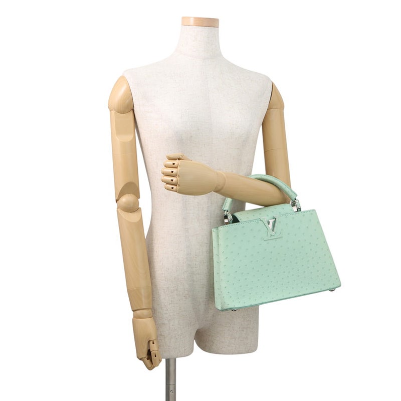 ルイヴィトン ハンドバッグ オーストリッチ カプシーヌ BB LOUIS VUITTON 2way ショルダーバッグ