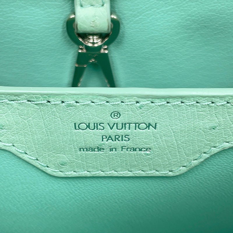 ルイヴィトン ハンドバッグ オーストリッチ カプシーヌ BB LOUIS VUITTON 2way ショルダーバッグ