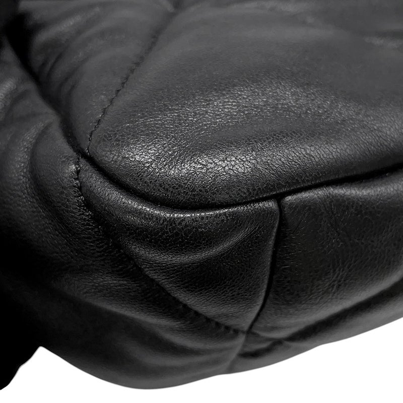 シャネル チェーンショルダーバッグ CHANEL19 ラージ ラムスキン AS1161 CHANEL 2way 黒