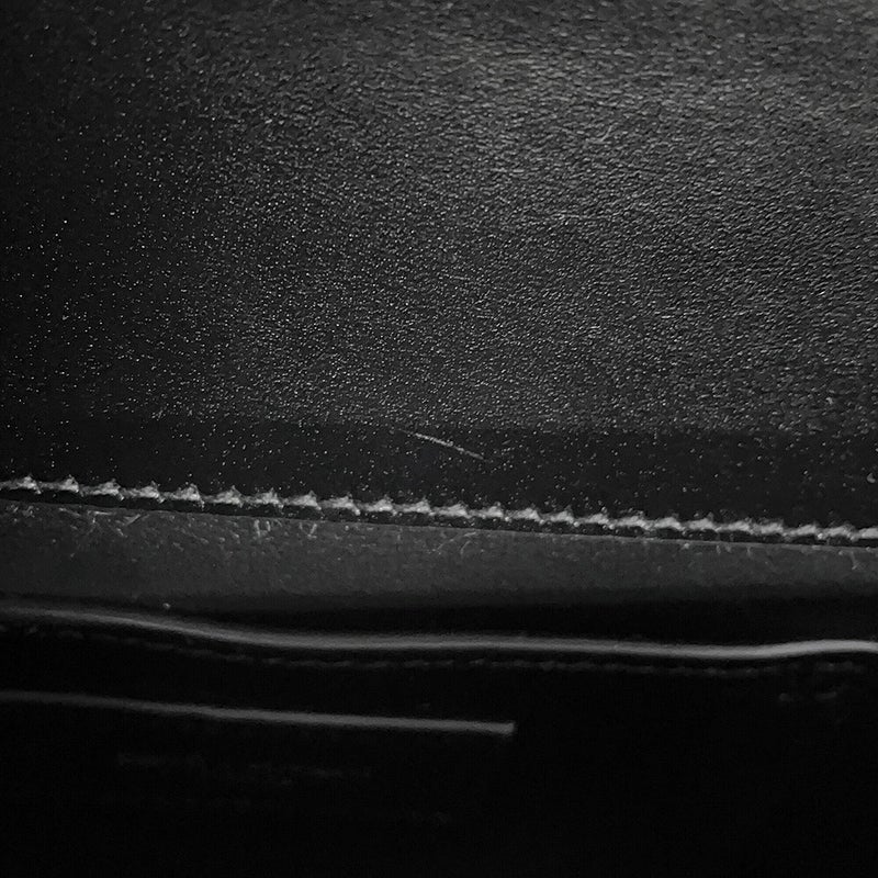 サンローランパリ ショルダーバッグ マンハッタン ミニ レザー 727766 SAINT LAURENT PARIS 黒