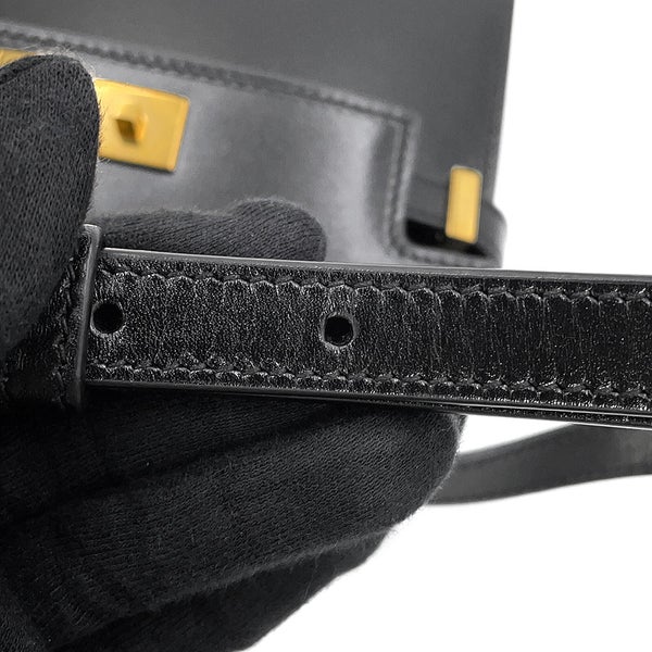 サンローランパリ ショルダーバッグ マンハッタン ミニ レザー 727766 SAINT LAURENT PARIS 黒