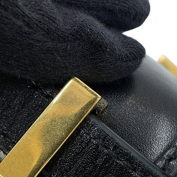 サンローランパリ ショルダーバッグ マンハッタン ミニ レザー 727766 SAINT LAURENT PARIS 黒