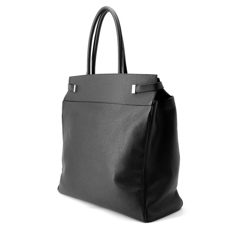サンローランパリ トートバッグ マンハッタン N/S レザー 757302 SAINT LAURENT PARIS バッグ 黒