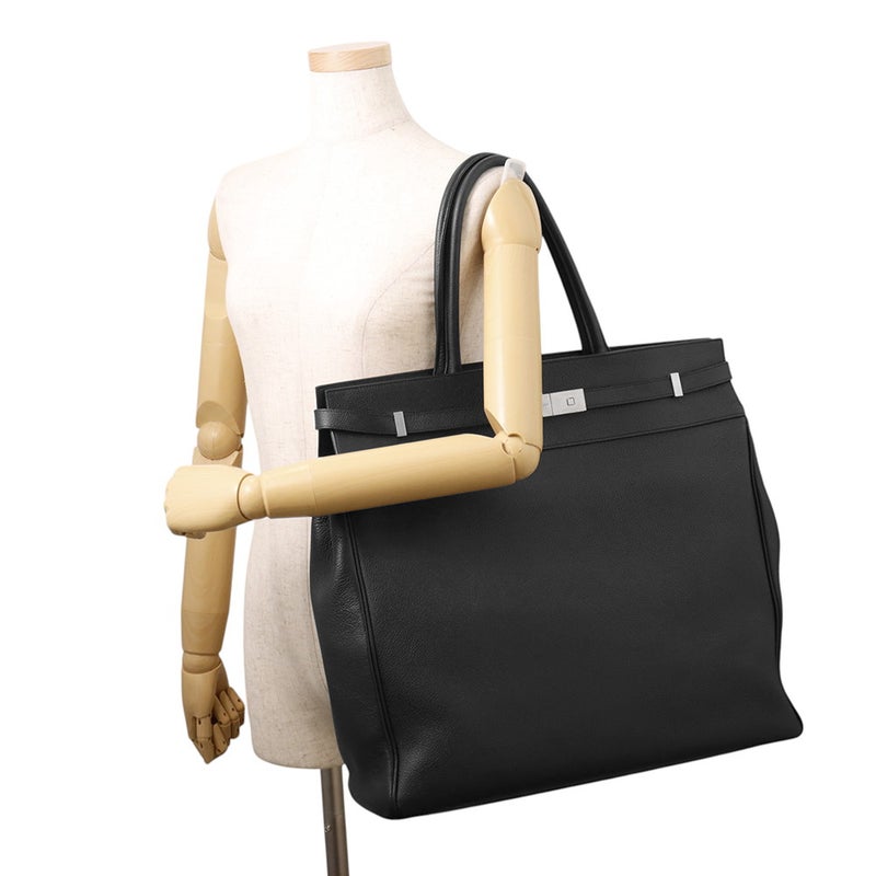 サンローランパリ トートバッグ マンハッタン N/S レザー 757302 SAINT LAURENT PARIS バッグ 黒