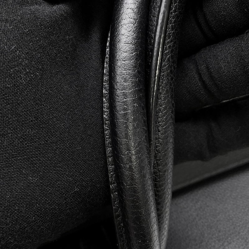 サンローランパリ トートバッグ マンハッタン N/S レザー 757302 SAINT LAURENT PARIS バッグ 黒