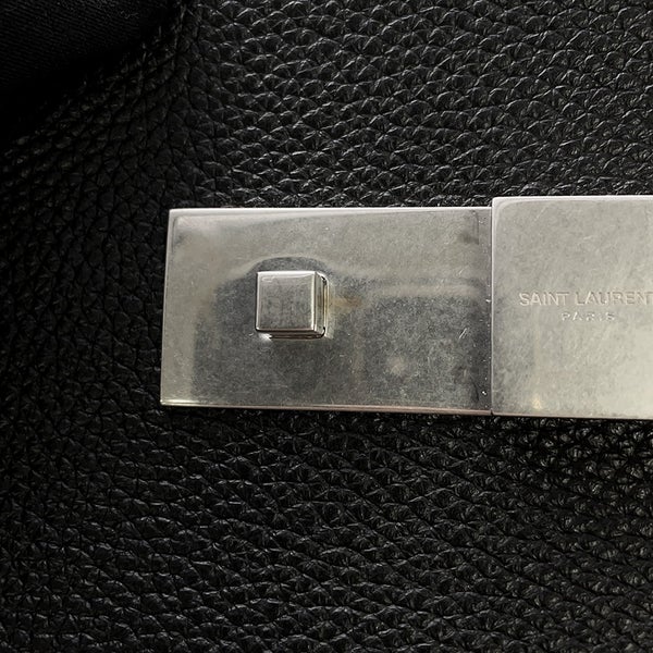 サンローランパリ トートバッグ マンハッタン N/S レザー 757302 SAINT LAURENT PARIS バッグ 黒