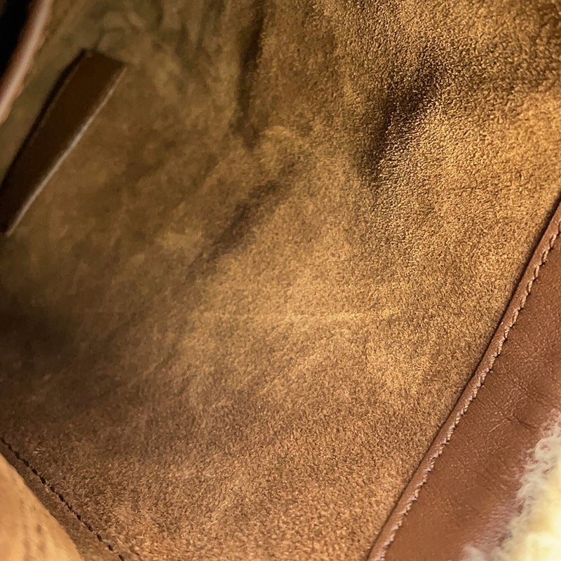サンローランパリ ショルダーバッグ LE 5 A 7 シアリング レザー 760376 SAINT LAURENT PARIS