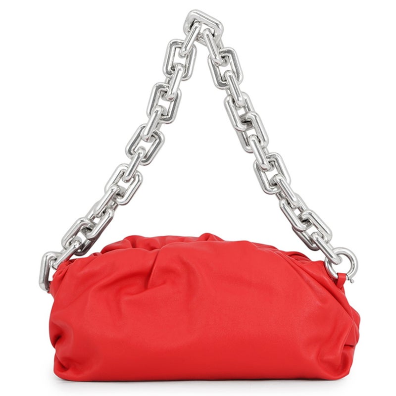 ボッテガヴェネタ チェーンショルダーバッグ ザ チェーン ポーチ カーフレザー 620230 BOTTEGA VENETA ワンショルダー