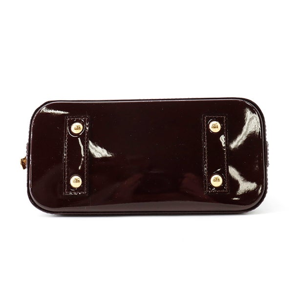 ルイヴィトン ハンドバッグ モノグラム ヴェルニ アルマBB M91678 LOUIS VUITTON ２wayショルダー
