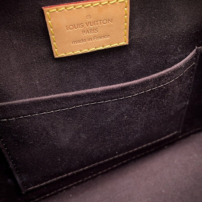 ルイヴィトン ハンドバッグ モノグラム ヴェルニ アルマBB M91678 LOUIS VUITTON ２wayショルダー