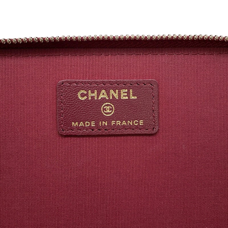 シャネル チェーンショルダーバッグ マトラッセ ココマーク ヴァニティケース ラムスキン AP2199 CHANEL バッグ