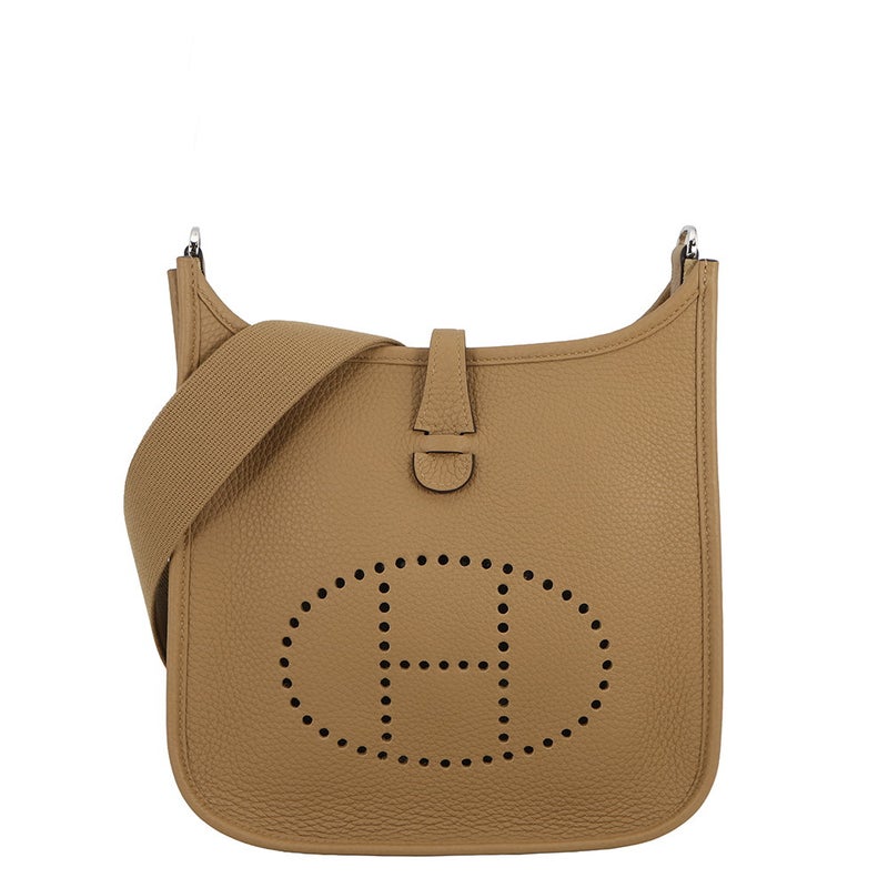 エルメス ショルダーバッグ エブリン3 23 デュンヌ/シルバー金具 トリヨンクレマンス G刻印 HERMES