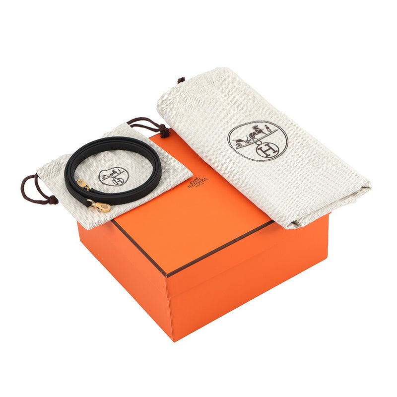 エルメス ハンドバッグ ミニケリー2 外縫い ブラック/ゴールド金具 エプソン G刻印 HERMES 2wayバッグ 黒