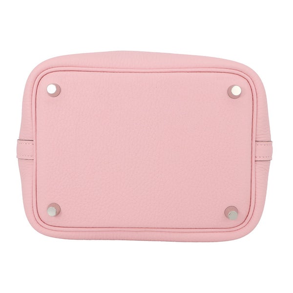 エルメス ハンドバッグ ピコタンロックPM ローズサクラ/シルバー金具 トリヨンクレマンス G刻印 HERMES