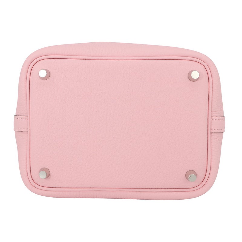 エルメス ハンドバッグ ピコタンロックPM ローズサクラ/シルバー金具 トリヨンクレマンス G刻印 HERMES