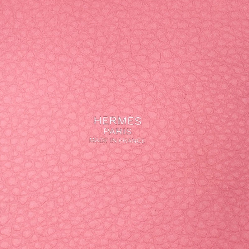 エルメス ハンドバッグ ピコタンロックPM ローズサクラ/シルバー金具 トリヨンクレマンス G刻印 HERMES