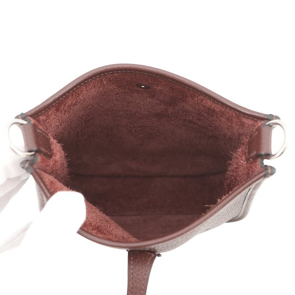 エルメス ショルダーバッグ エブリンTPM 111cm ルージュセリエ/シルバー金具 トリヨンクレマンス Y刻印 HERMES
