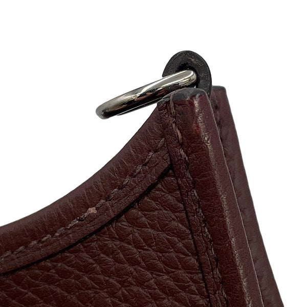 エルメス ショルダーバッグ エブリンTPM 111cm ルージュセリエ/シルバー金具 トリヨンクレマンス Y刻印 HERMES