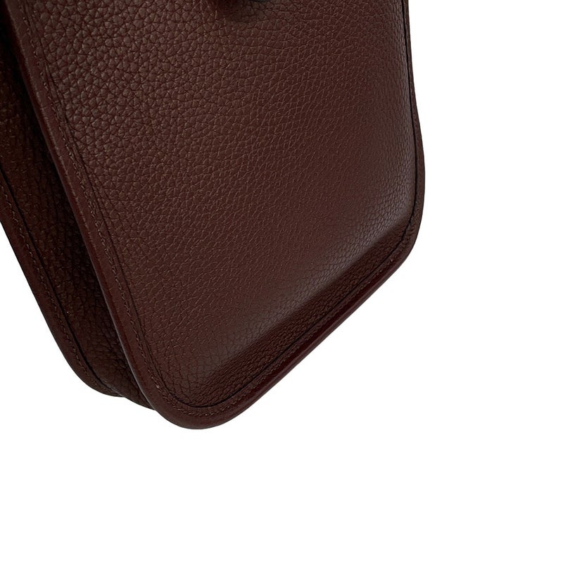 エルメス ショルダーバッグ エブリンTPM 111cm ルージュセリエ/シルバー金具 トリヨンクレマンス Y刻印 HERMES