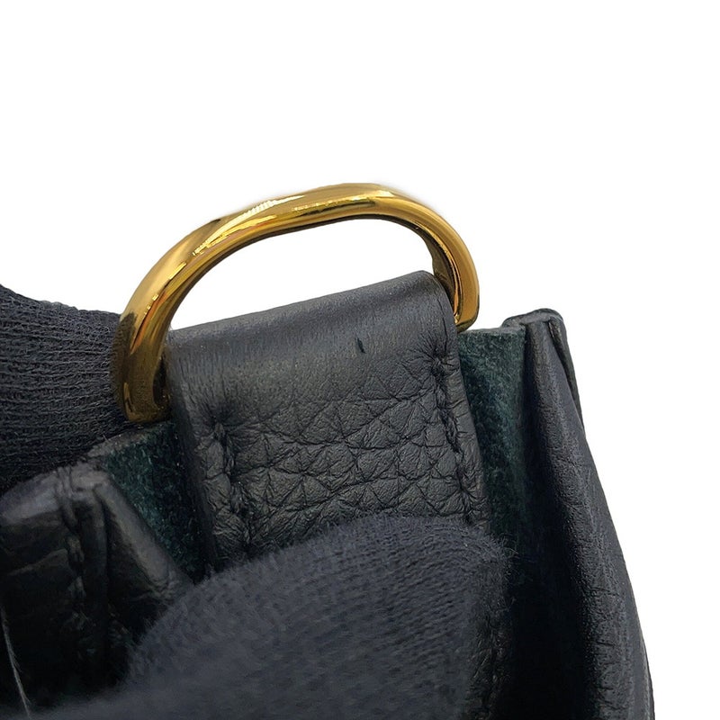 エルメス ショルダーバッグ エブリン3 PM ブラック/ゴールド金具 トリヨンクレマンス W刻印 HERMES 黒