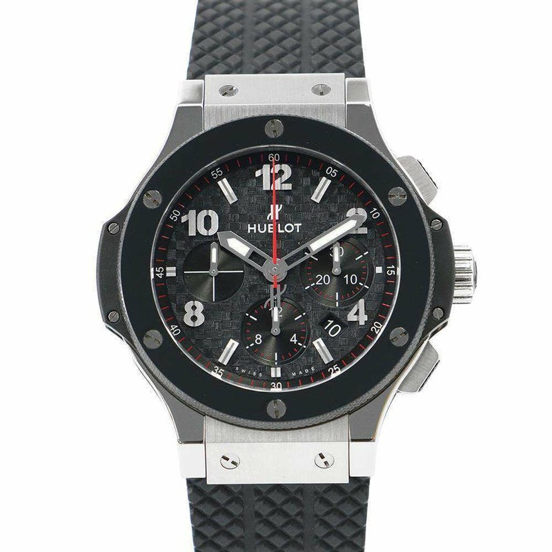ウブロ ビッグバン スチール セラミック 301.SB.131.RX HUBLOT 腕時計 黒文字盤
