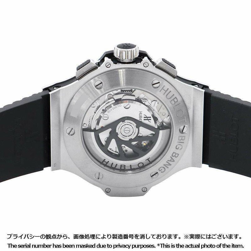 ウブロ ビッグバン スチール セラミック 301.SB.131.RX HUBLOT 腕時計 黒文字盤