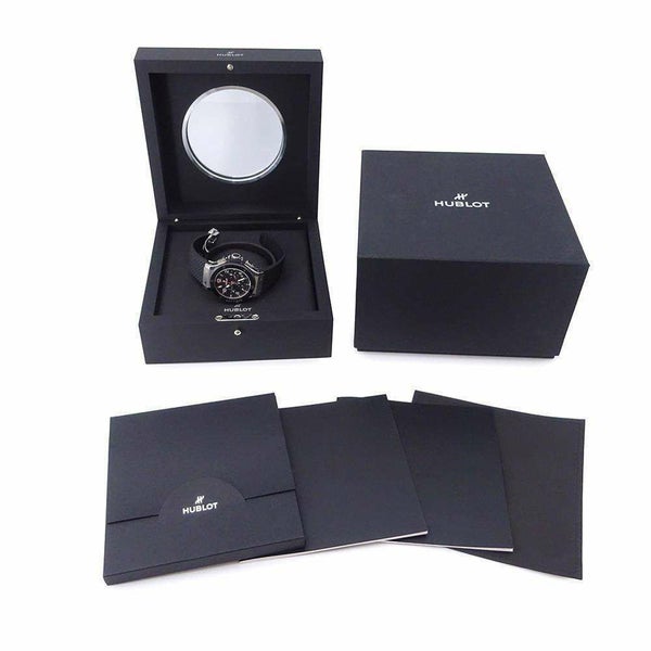 ウブロ ビッグバン スチール セラミック 301.SB.131.RX HUBLOT 腕時計 黒文字盤