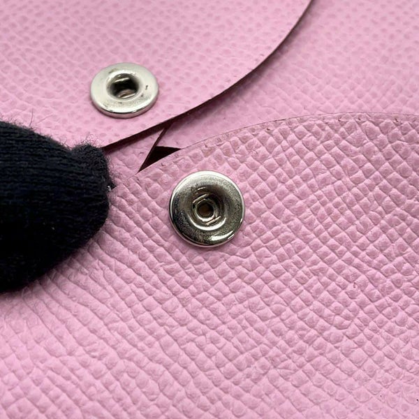 エルメス コインケース カルヴィデュオ モーヴシルベストル/シルバー金具 エプソン U刻印