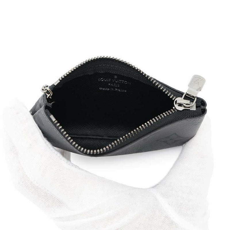 ルイヴィトン コインケース モノグラム・エクリプス リバース ポシェット・クレ M80905 黒 ブラック