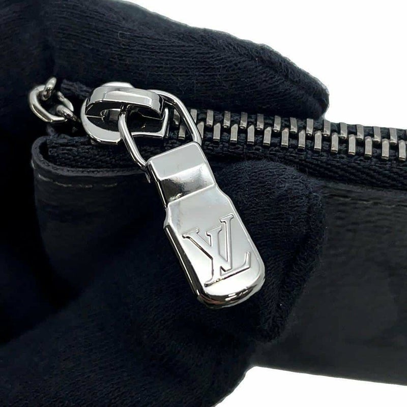 ルイヴィトン コインケース モノグラム・エクリプス リバース ポシェット・クレ M80905 黒 ブラック