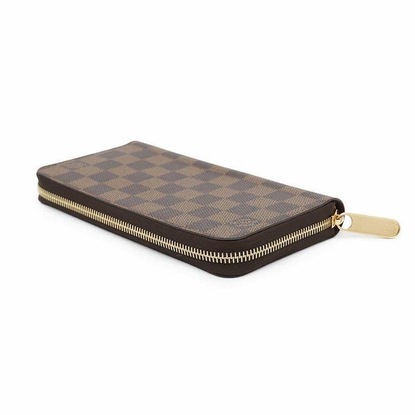 ルイヴィトン 長財布 ダミエ・エベヌ ジッピー・ウォレット N41661 LOUIS VUITTON